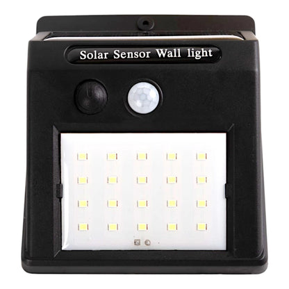 OFERTĂ 1+1 – Lampă Solară LED cu Senzor MotionLight Compact, 20 LED, 6500K, IP64, Negru