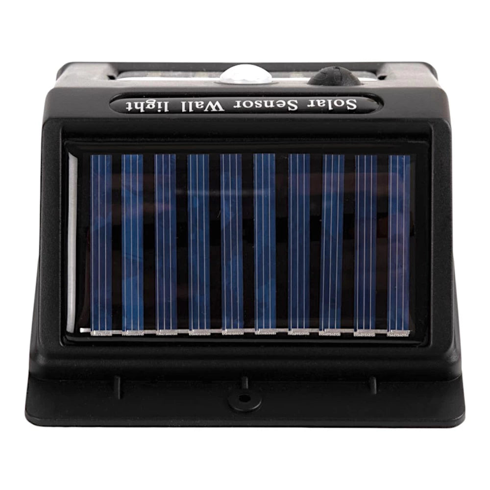 OFERTĂ 1+1 – Lampă Solară LED cu Senzor MotionLight Compact, 20 LED, 6500K, IP64, Negru