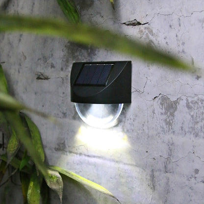 Aplica solara LED Flippy, ABS/Policarbonat, rezistent la apa IP65, 1 LED, pentru gradina, casa, balcon, terasa, 1.2V, 600mah, 8.8 x 8.5 cm, alb rece-4