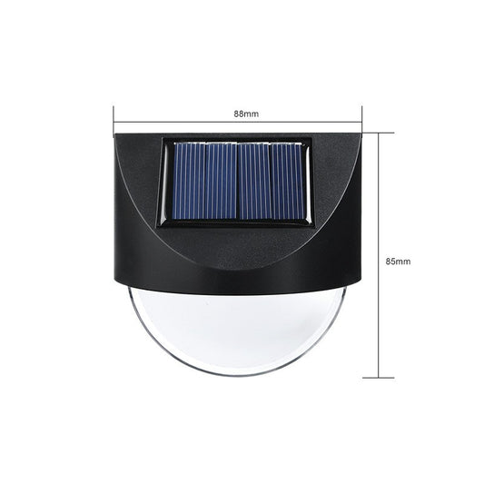 Aplica solara LED Flippy, ABS/Policarbonat, rezistent la apa IP65, 1 LED, pentru gradina, casa, balcon, terasa, 1.2V, 600mah, 8.8 x 8.5 cm, alb cald-1
