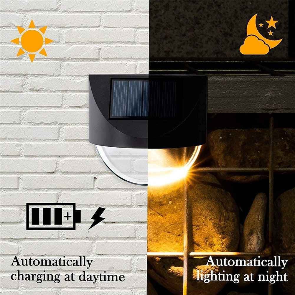 Aplica solara LED Flippy, ABS/Policarbonat, rezistent la apa IP65, 1 LED, pentru gradina, casa, balcon, terasa, 1.2V, 600mah, 8.8 x 8.5 cm, alb cald-5