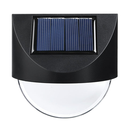 Aplica solara LED Flippy, ABS/Policarbonat, rezistent la apa IP65, 1 LED, pentru gradina, casa, balcon, terasa, 1.2V, 600mah, 8.8 x 8.5 cm, alb rece-0