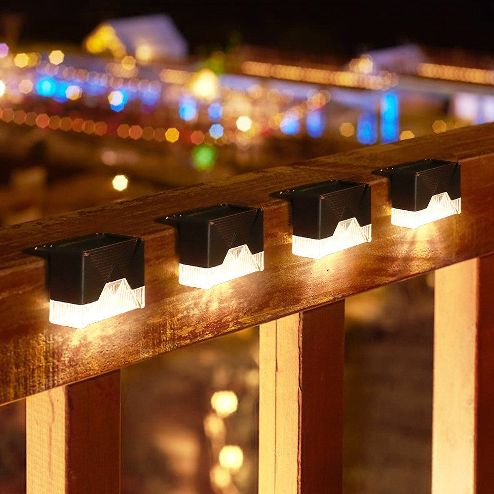 Aplica solara LED Flippy, ABS/Policarbonat, rezistenta la apa IP65, pentru trepte, borduri, terasa, 1.2V, 600mah, 7.9 x 5 cm, lumina alb cald, negru-2