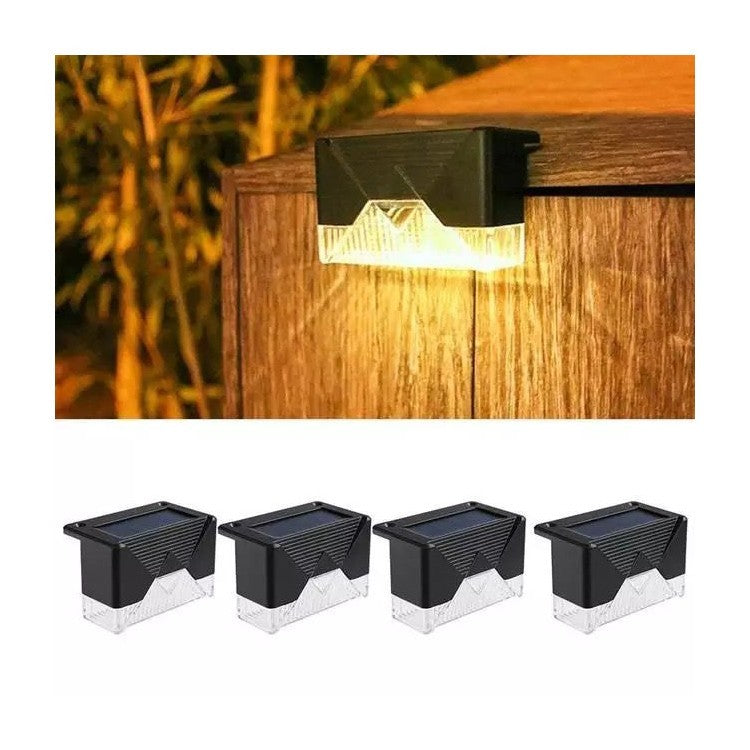Aplica solara LED Flippy, ABS/Policarbonat, rezistenta la apa IP65, pentru trepte, borduri, terasa, 1.2V, 600mah, 7.9 x 5 cm, lumina alb cald, negru-5