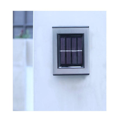 Aplica solara LED Flippy, ABS/Policarbonat, rezistenta la apa IP65, pentru trepte, borduri, terasa, 1.2V, 600mah, 10 x 7.5 x 3 cm, lumina alb calda, negru-2