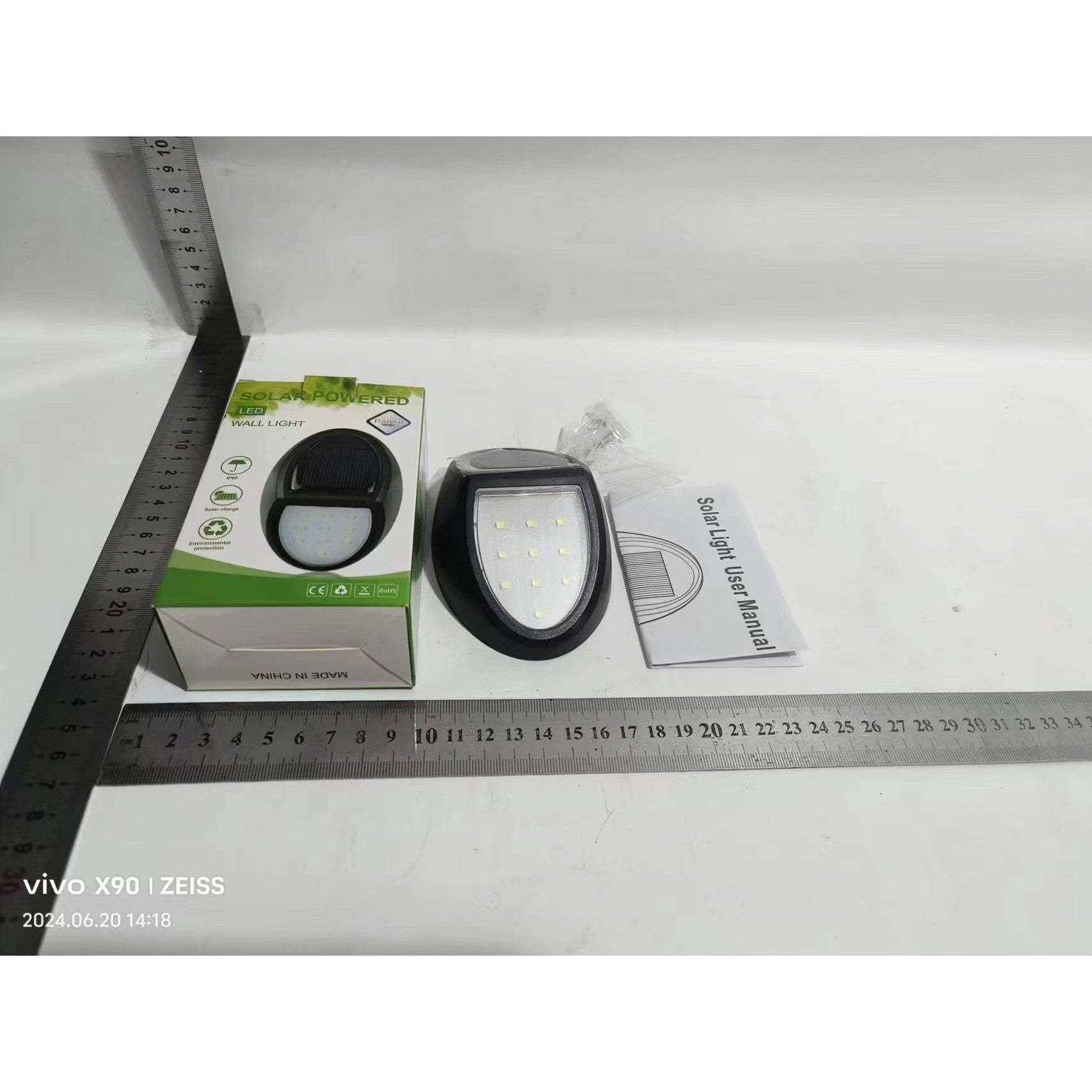 Aplica solara LED pentru perete Flippy, in forma ovala, 10 LED-uri, lumina puternica, IP65, 12 x 7.5 cm, 1.2 V, 300 mAh, autonomie 8-10 ore, alb rece-6