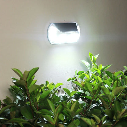 Aplica solara LED SMD pentru perete Flippy, cu senzor de miscare, dreptunghiulara, IP44, luminozitate mare 40 LED-uri, 3.7V, 1200mah, autonomie 8 ore, 19.2 x 8.9 cm, alb rece-2
