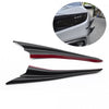 Set 2 aripioare ornamentale bara tuning, model SHARK, finisaj Carbon-0