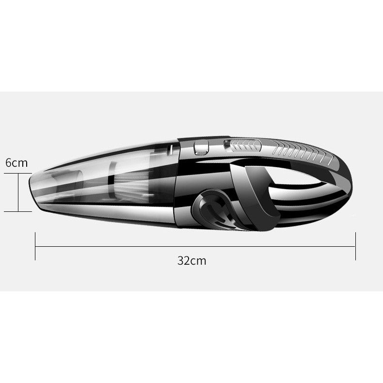 Aspirator de Mana Portabil Turbo, Flippy, pentru Uz Caznic sau Auto, Functie de Aspirare Umeda si Uscata, Incarcare USB, 32.000 rot/min, Putere 120W, Aspirare cu Vid de 4 Bar, 5 Accesorii pentru Spatii Inguste, Negru-9