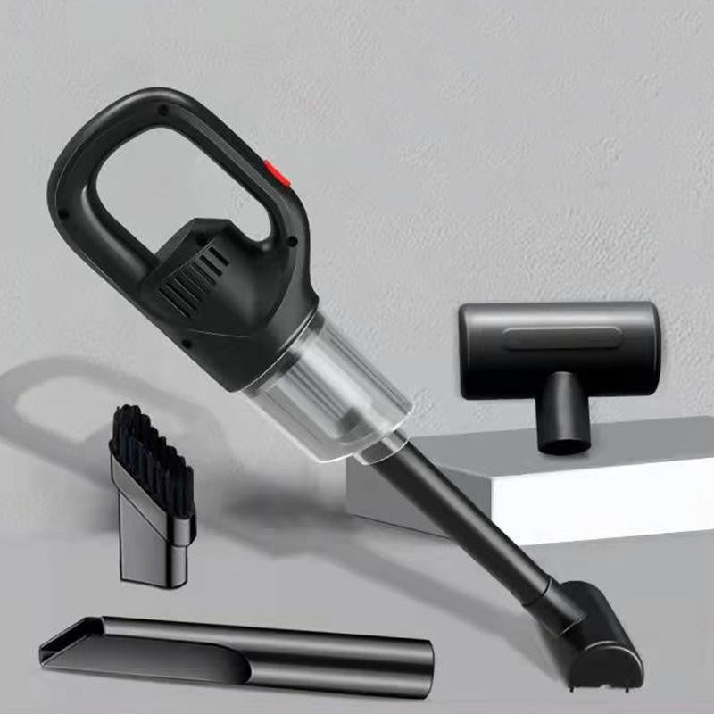 Aspirator Portabil fara Fir, Flippy, Incarcare USB, Pentru Casa si Masina, Autonomie 45 min, Negru-4