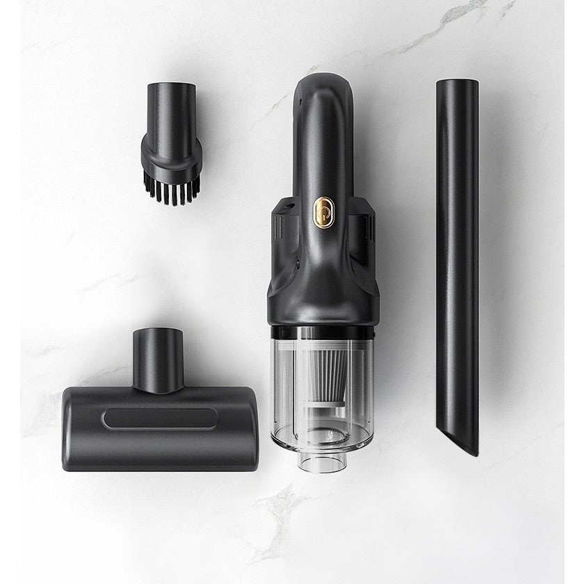 Aspirator Portabil fara Fir, Flippy, Incarcare USB, Pentru Casa si Masina, Autonomie 45 min, Negru-6
