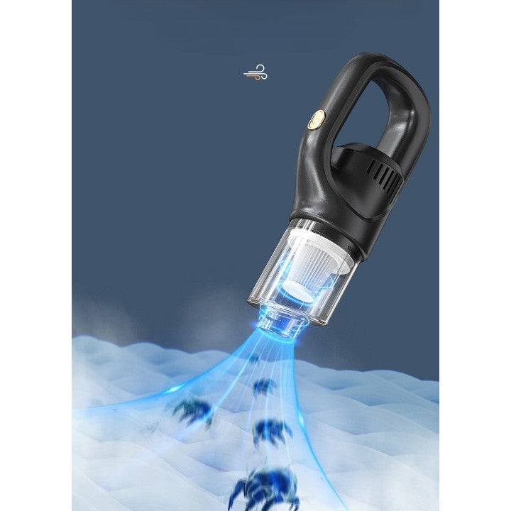 Aspirator Portabil fara Fir, Flippy, Incarcare USB, Pentru Casa si Masina, Autonomie 45 min, Negru-7