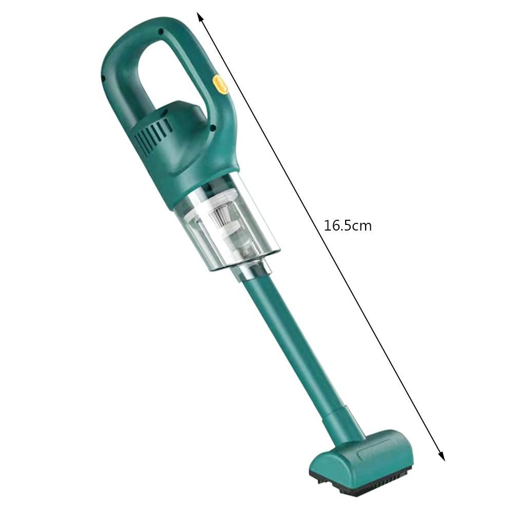 Aspirator Portabil fara Fir, Flippy, Incarcare USB, Pentru Casa si Masina, Autonomie 45 min, Verde-7