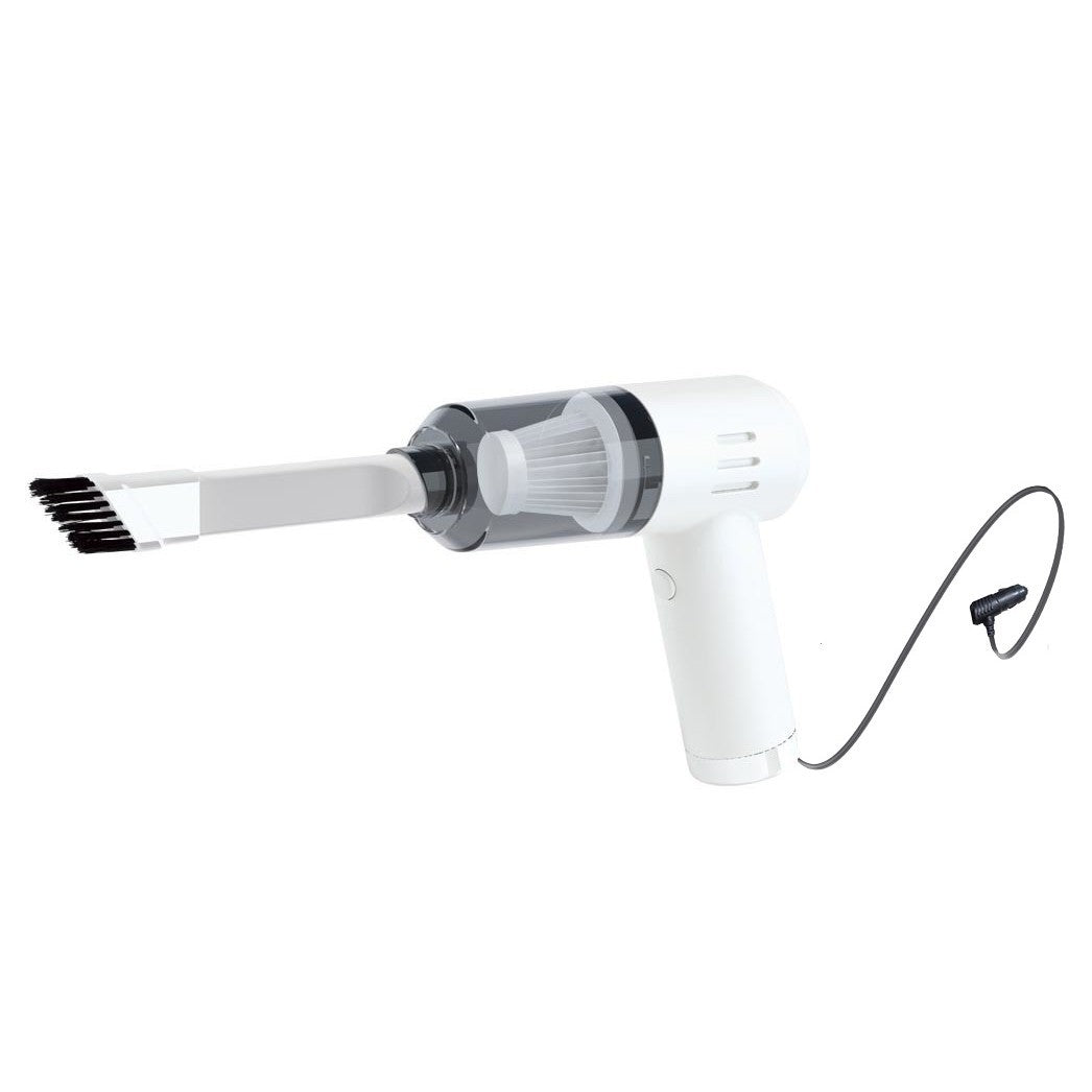 Aspirator Portabil Auto, Flippy, Tip Pistol K7A, Pentru Casa si Masina, Cablu Auto, 36 x 17 cm, Alb-6