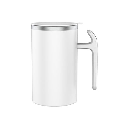 Cana portabila cu mixer incorporat, Flippy, pe baterii, 380 ml, alb-0