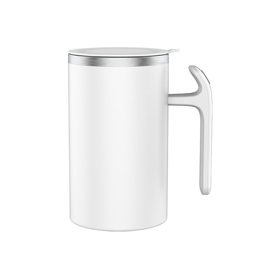 Cana portabila cu mixer incorporat, Flippy, pe baterii, 380 ml, alb-0