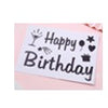 AUTOCOLANT pentru cutiile de baloane cu mesaj - Happy Birthday-0