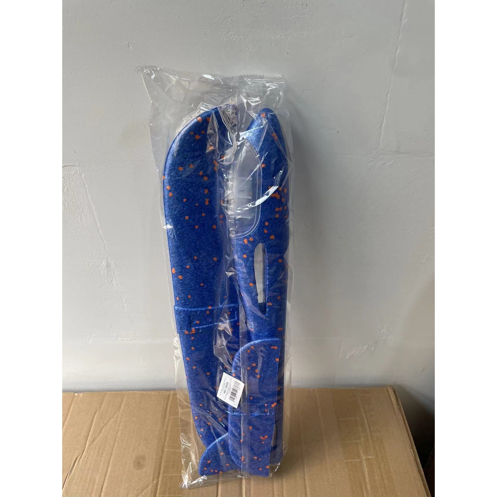 Avion Planor Flippy, cu Lumini pe Toata Lungimea, din Poliester, 48 cm, Albastru-2
