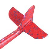 Avion Planor Flippy, cu Lumini pe Toata Lungimea, din Poliester, 48 cm, Rosu-1