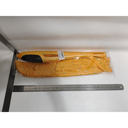 Avion Planor, in punga, Flippy, din Polistiren, Lungime 47 cm, Portocaliu-5