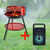 Oferta Gratar pe carbuni JRH + Boxa Portabila