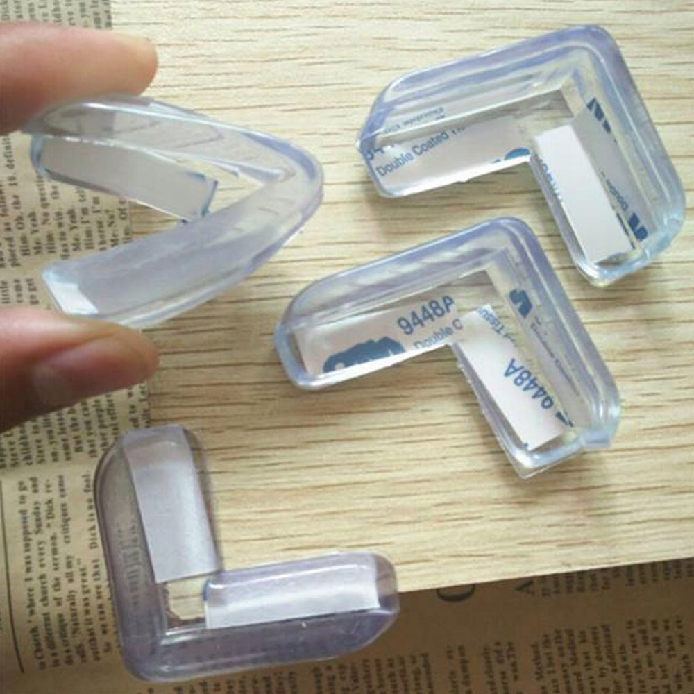 Set Protecție Colțuri din Silicon - Esențial pentru Siguranța Copiilor (4 BUC)