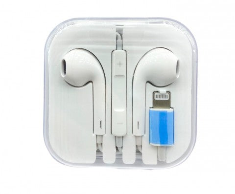 Casti Audio cu Microfon si cu Port Lightning WUW-R32 compatibile iPhone
