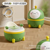 Baby drawer-style small toilet baby thickened toilet seat - color: green egg-0