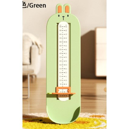 Dispozitiv de Masurat Talpa Piciorului pentru Bebelusi, Flippy, 6-24, Model Iepuras, Verde-0
