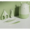 Set Ingrijire Unghii pentru Bebelusi, Flippy, Cutie de Depozitare in Forma de Cerb, 11x6x11 cm, Verde-0