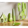 Set Ingrijire Unghii pentru Bebelusi, Flippy, Cutie de Depozitare Transparenta, 7x10x6 cm, Verde-0