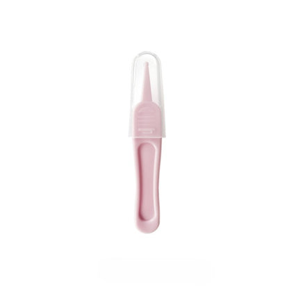 Set Aspirator Nazal pentru Copii, Flippy, Manual, Anti-Reflux, cu Pompita, Usor de Curatat, Varf din Silicon, 11.2x4cm, Roz-3