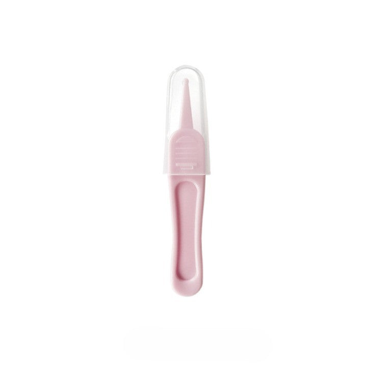Set Aspirator Nazal pentru Copii, Flippy, Manual, Anti-Reflux, cu Pompita, Usor de Curatat, Varf din Silicon, 11.2x4cm, Roz-3