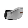 Port-Bebe Ergonomic Ajustabil cu Scaun, 3 Pozitii, Bumbac Respirabil, pentru Copii 0-3 Ani, 20 kg Maxim, Gri-0