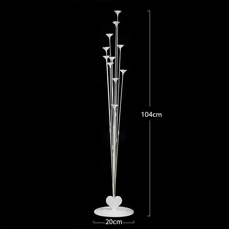 Suport pentru Baloane, Flippy, cu Un Strat, pentru 11 Baloane, 104 cm, Transparent-0