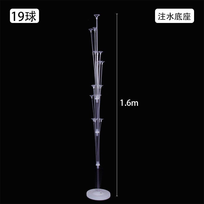 Suport pentru Baloane, Flippy, cu Un Strat, pentru 19 Baloane, 160 cm, Transparent-0