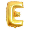 Balon din folie metalizata, 80 cm, Auriu, Litera E-0