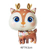 Balon din folie metalizata Figurine Cerb, Model Maro, 49x74.5cm-0