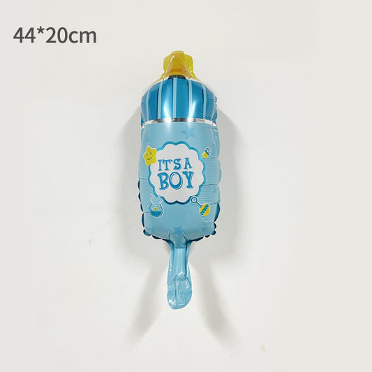 Balon din folie metalizata Mini Figurine, Model Este Baiat, 44x20cm, Multicolor-0