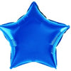 Balon folie stea, 40 cm, albastru-0