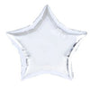 Balon folie stea, 40 cm, argintiu-0