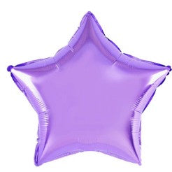 Balon folie stea, 40 cm, mov-0