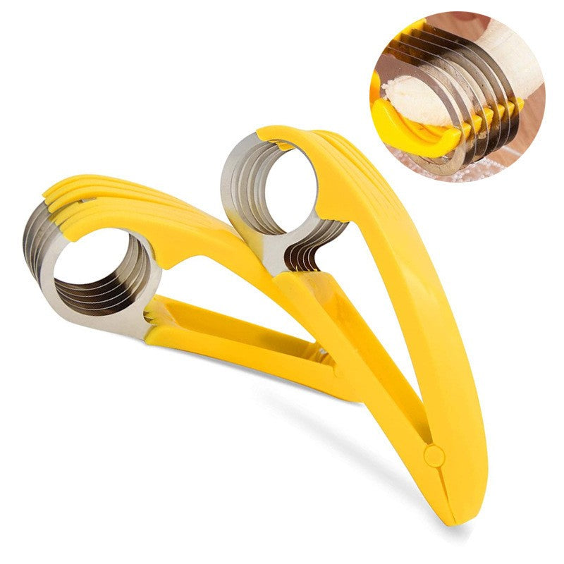 Feliator pentru Alimente, Flippy, Model Banana, Galben-0