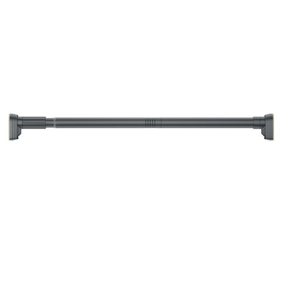 Bara Telescopica Multifunctionala, Flippy, din Otel Inoxidabil si ABS, Utilizare Universala, Extensie 185 - 205 cm, Fara Perforare Perete, Gri-0
