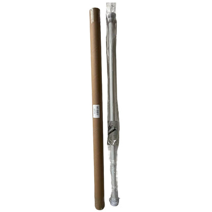 Bara Telescopica Multifunctionala, Flippy, din Otel Inoxidabil, Utilizare Universala, Retractabila 107 - 195 cm, Fara Perforare Perete, Alb-1