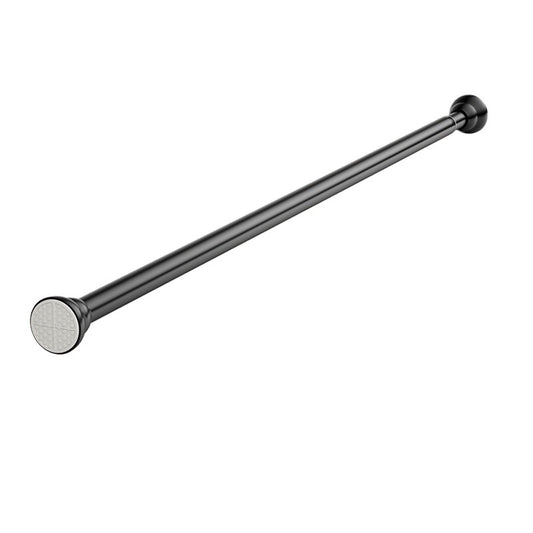 Bara Telescopica Multifunctionala, Flippy, din Otel Inoxidabil, Utilizare Universala, Retractabila 107 - 195 cm, Fara Perforare Perete, Negru-0