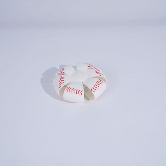 Minge UFO baseball Flippy cu deformare, diametru 8 cm, 3 ani +, lumini LED interactiva, minge magică OZN zburator, minge zburătoare, Alb-1