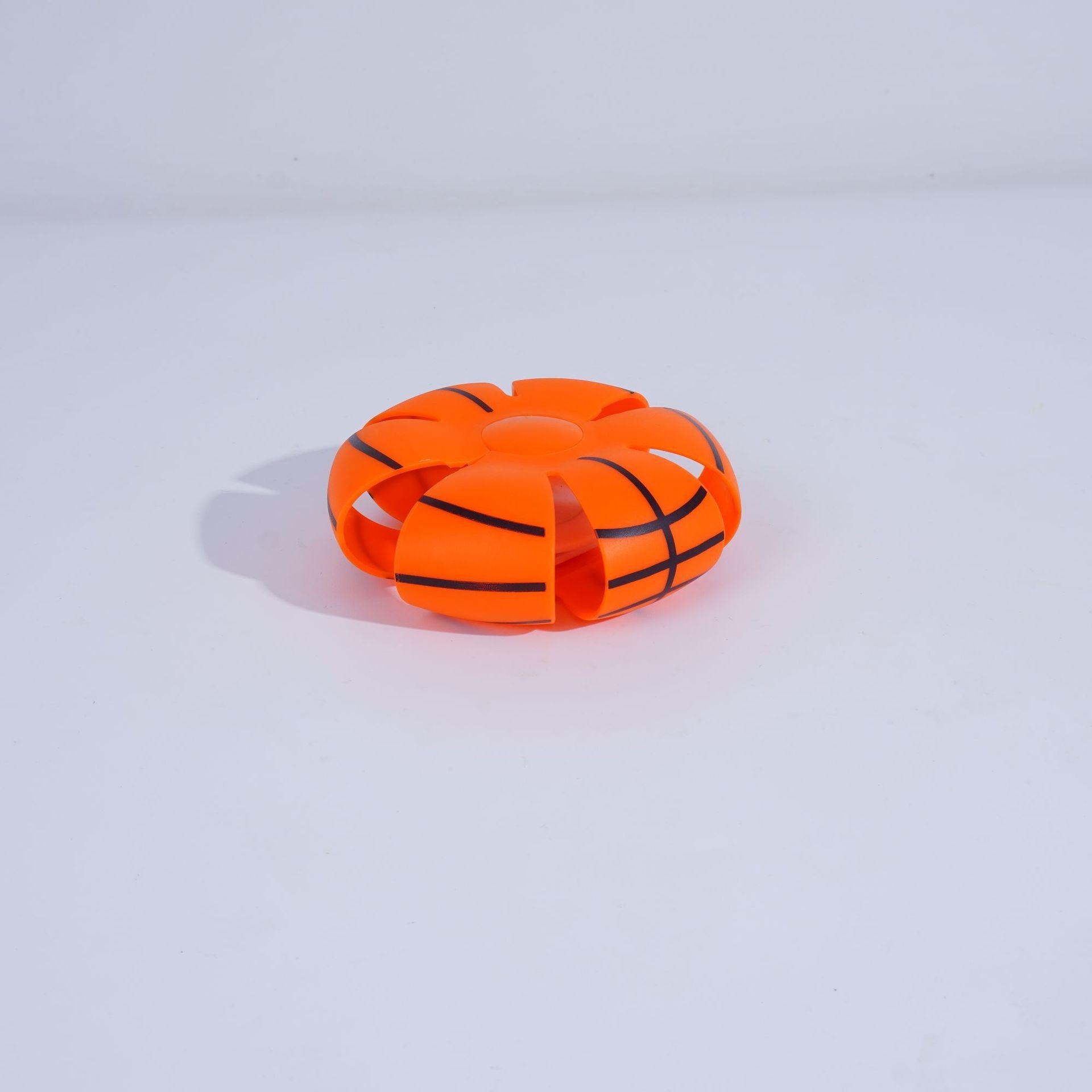 Minge UFO Basketball Flippy cu deformare, diametru 8 cm, 3 ani +, lumini LED interactiva, minge magică OZN zburator, minge zburătoare-4