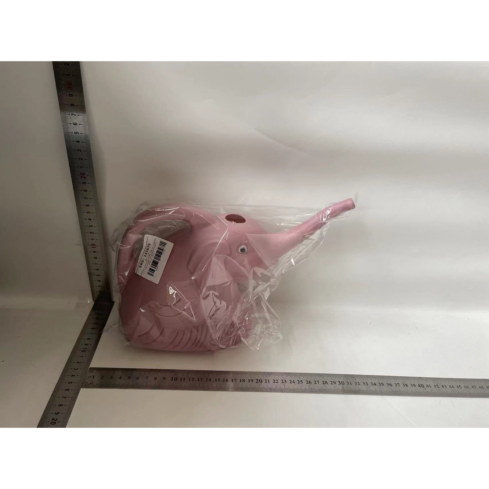 Stropitoare pentru Copii, Flippy, in forma de Elefant, 1500 mL, pentru Udat Plante, 19.5x17x11.8 cm, Roz-1