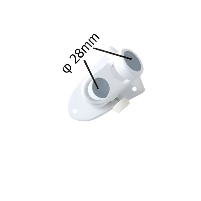 Baza pentru Suport de Steag, Flippy, 2.8 cm, Alba-0